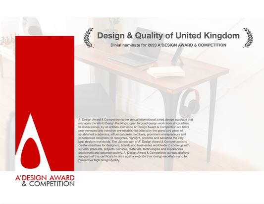 A' Design Award & Competition is the annual international juried design accolade that