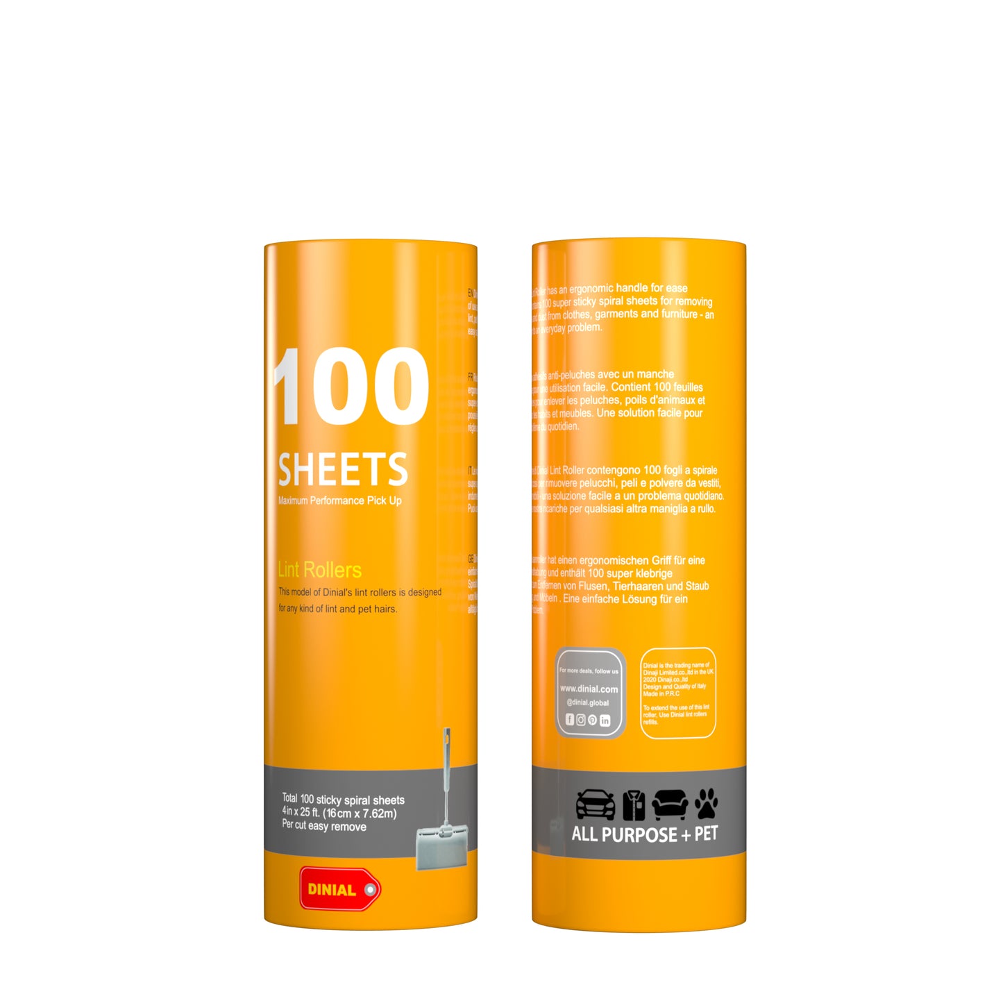 VALUE REFILLS 300 FOR LARGE LINT ROLLERS