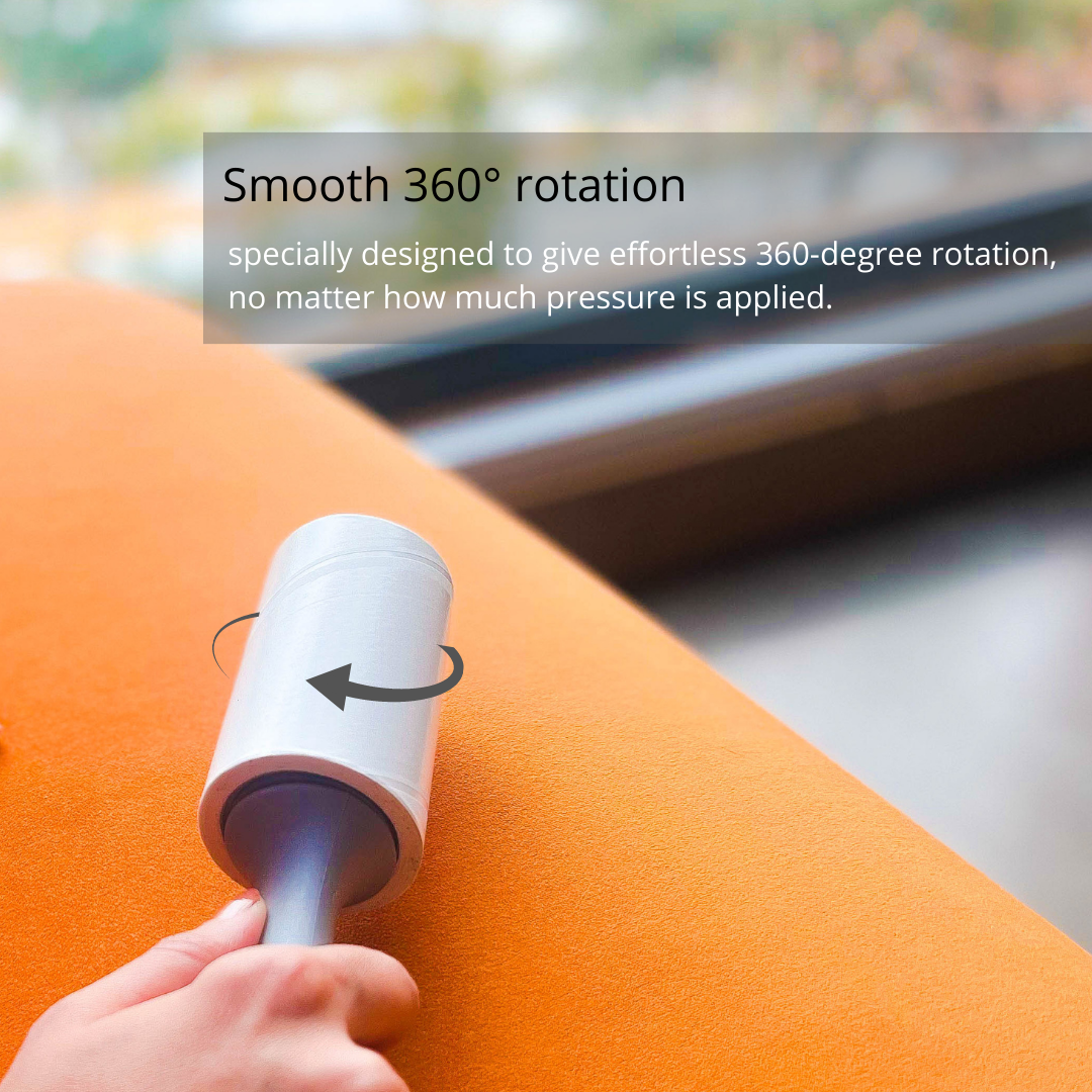 DINIAL Lint Roller 100 Spiral Sheets with Extra 100 Sheets Refill (200 SHEETS IN TOTAL)